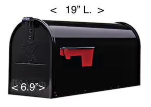 This image is of the standard mailbox fitted for the Fall mailbox Swag.  Not included.